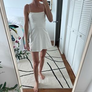 Zara white dress